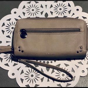 Joe’s Jeans clutch with detachable wrist strap
